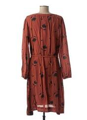 Robe mi-longue marron PETITE MENDIGOTE pour femme seconde vue