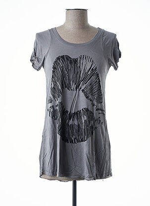 T-shirt gris LAUREN MOSHI pour femme