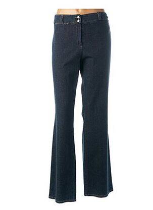 Jeans coupe slim bleu CRN-F3 pour femme