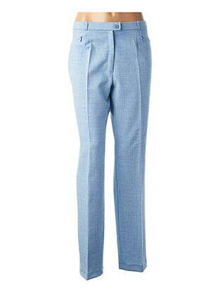 Pantalon 7/8 bleu ANNE KELLY pour femme