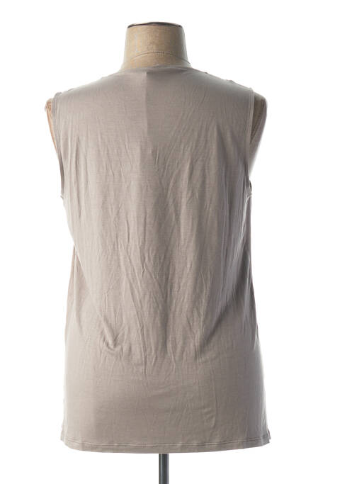 Top marron TAVIANI pour femme