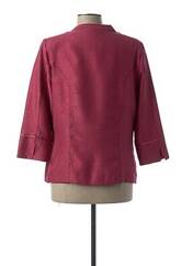 Veste chic rouge FRANCE RIVOIRE pour femme seconde vue