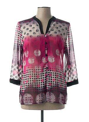 Chemisier violet GUY DUBOUIS pour femme