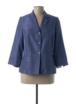 Blazer coupe cintrée bleu IMPULSION femme