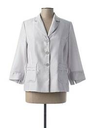 Blazer poches gris FRANCE RIVOIRE femme