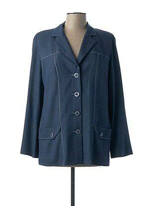 Blazer poches bleu FRANCE RIVOIRE femme