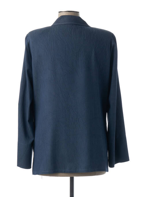 Blazer bleu FRANCE RIVOIRE pour femme