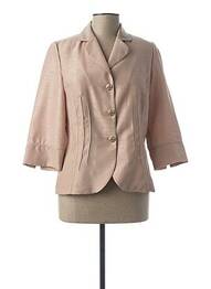 Blazer poches beige GUY DUBOUIS femme