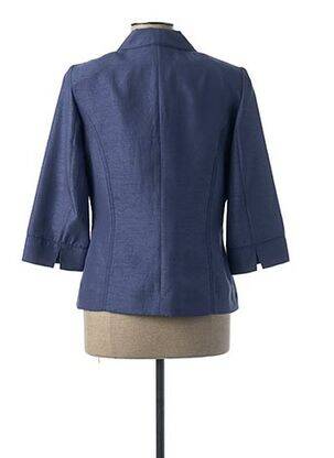 Blazer coupe cintrée bleu GUY DUBOUIS femme