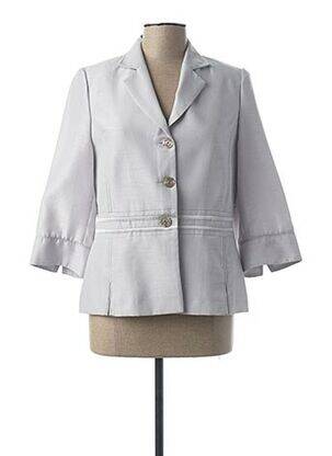 Blazer coupe cintrée gris GUY DUBOUIS femme