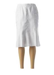 Jupe mi-longue taille normale gris FRANCE RIVOIRE femme