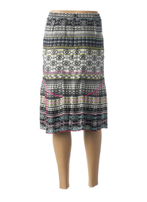 Jupe mi-longue noir GUY DUBOUIS pour femme