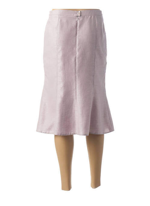 Jupe mi-longue rose IMPULSION pour femme