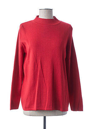 Pull rouge FE EDITION pour femme