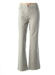 Jeans coupe droite gris H&D pour femme seconde vue