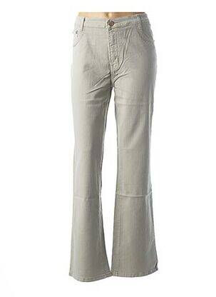 Jeans coupe droite gris H&D pour femme