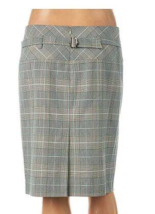 Jupe mi-longue taille normale gris TEENFLO femme