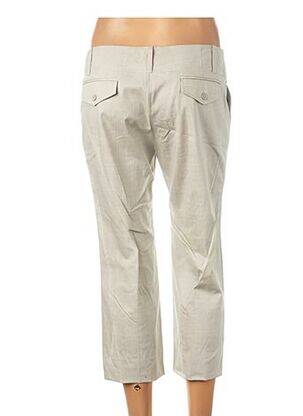Pantacourt stretch taille basse gris TEENFLO femme