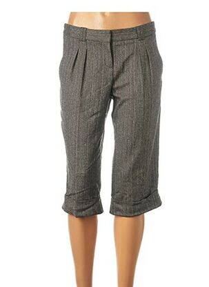 Corsaire taille haute taille haute gris TEENFLO femme