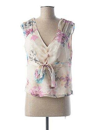 Top beige INITIATIVE pour femme