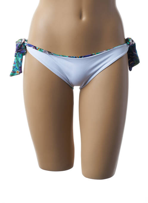 Bas de maillot de bain bleu 100% BRASIL pour femme