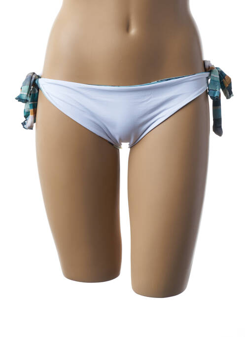 Bas de maillot de bain bleu 100% BRASIL pour femme