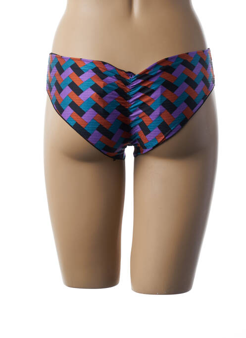 Bas de maillot de bain violet 100% BRASIL pour femme