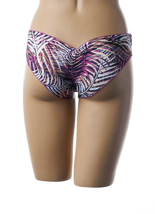 Bas de maillot de bain violet 100% BRASIL pour femme