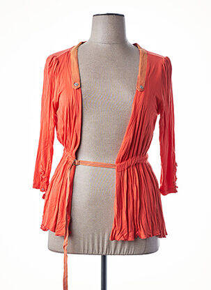 Veste casual orange EPICEA pour femme