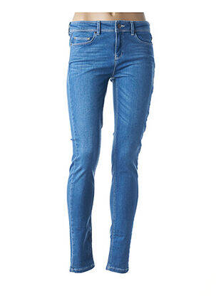 Jeans coupe slim bleu EKYOG pour femme