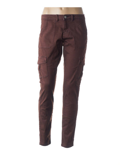 Pantalon slim marron CREAM pour femme