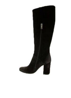 Bottes nubuck talon de 7 à 9cm noir MINKA DESIGN femme