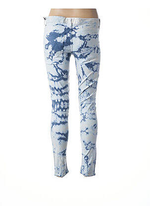 Pantalon slim taille basse taille basse bleu MOTHER femme