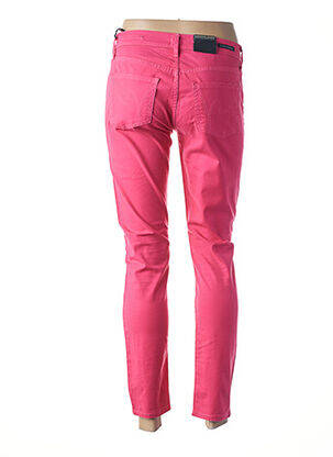 Pantalon 7/8 fermeture zippée sous rabat boutonné taille basse rose CITIZENS OF HUMANITY femme
