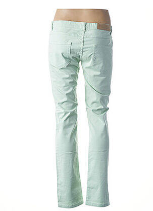 Pantalon slim taille basse taille basse vert MUSE OF LOVE femme