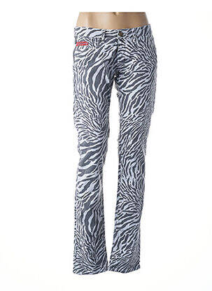 Pantalon slim taille basse taille basse noir UNLIMITED femme
