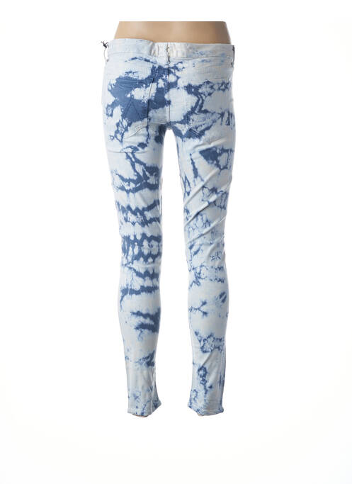 Pantalon slim bleu MOTHER pour femme