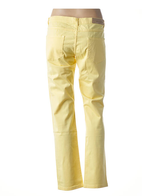 Pantalon slim jaune MUSE OF LOVE pour femme