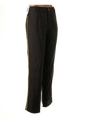 Pantalon droit stretch taille normale gris FIVE femme