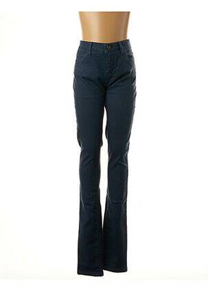 Pantalon 7/8 stretch bleu LAB DIP PARIS femme