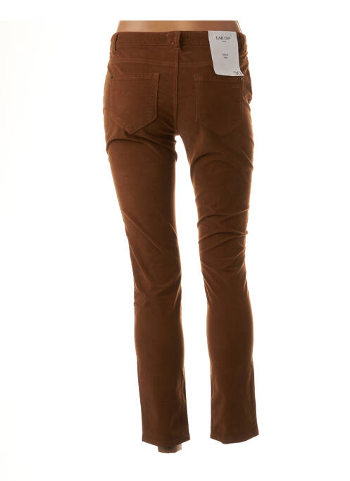 Pantalon 7/8 marron LAB DIP PARIS pour femme