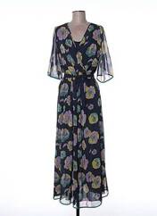 Robe longue bleu LA FEE MARABOUTEE pour femme seconde vue