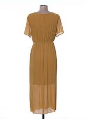 Robe mi-longue jaune LA FEE MARABOUTEE pour femme seconde vue