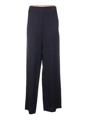 Pantalon large bleu LA FEE MARABOUTEE pour femme