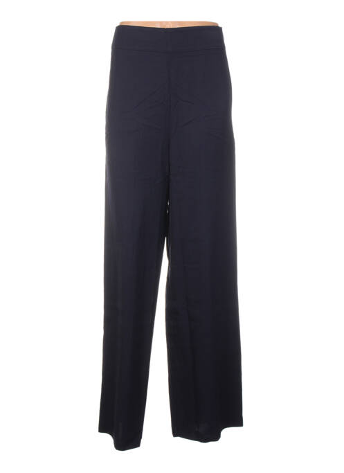 Pantalon large bleu LA FEE MARABOUTEE pour femme