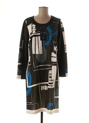 Robe mi-longue manches longues manches longues vert MERI & ESCA femme