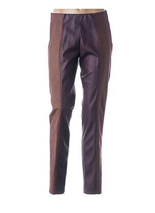 Pantalon taille haute marron MERI & ESCA femme