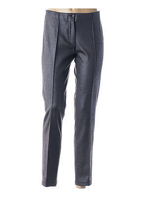 Pantalon 7/8 stretch marron GUY DUBOUIS femme