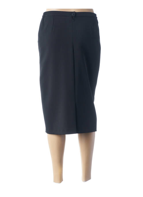 Jupe mi-longue noir GUY DUBOUIS pour femme