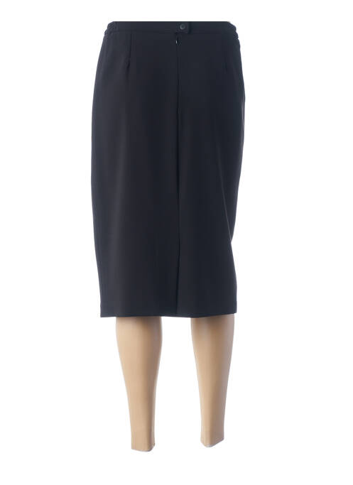 Jupe mi-longue noir GUY DUBOUIS pour femme
